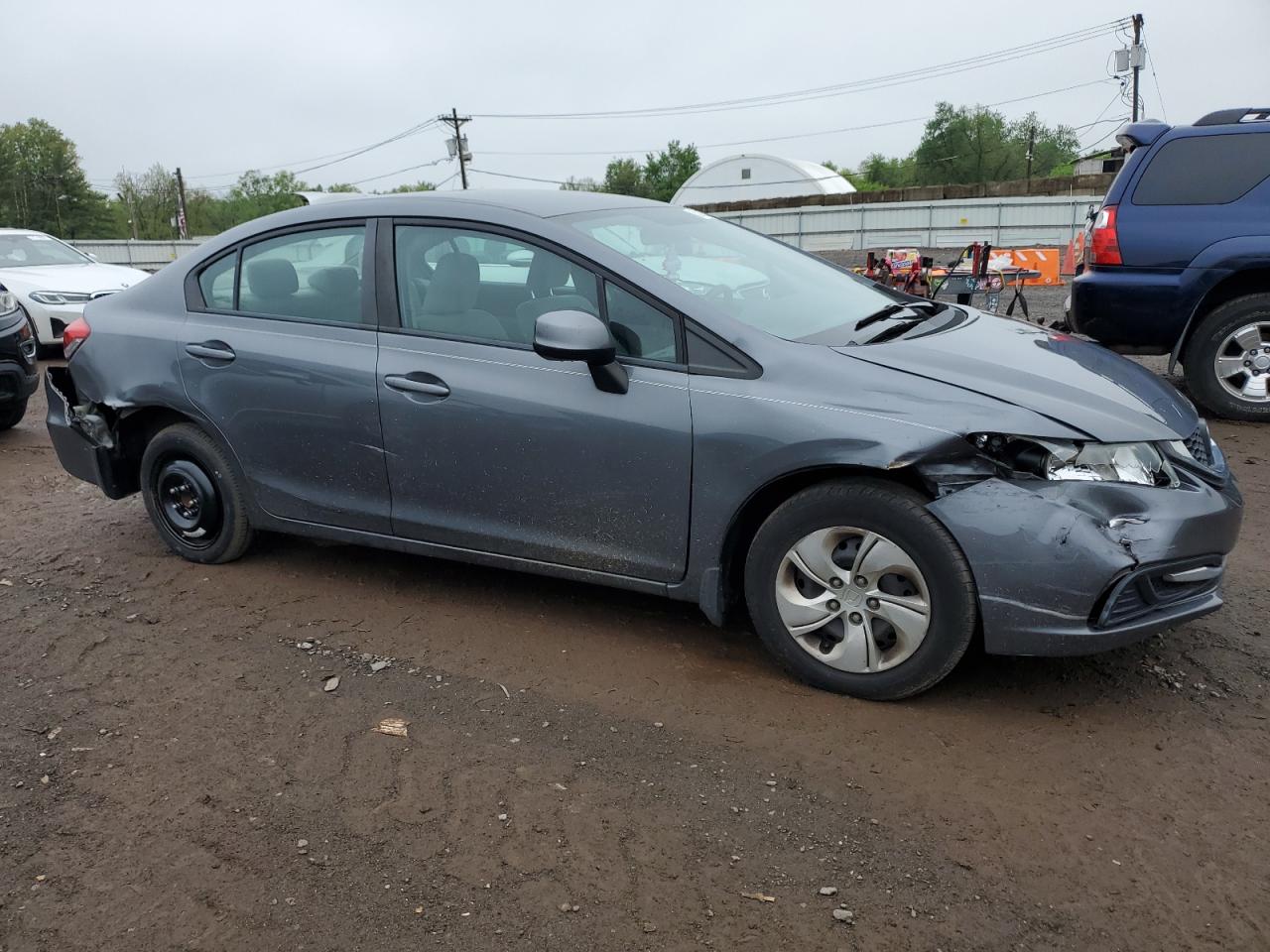 Lot #2774017473 2013 HONDA CIVIC LX