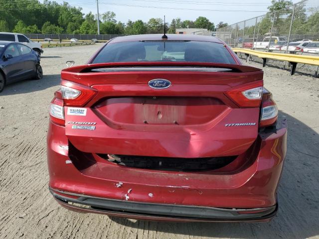 2016 Ford Fusion Titanium Phev VIN: 3FA6P0SU7GR287083 Lot: 53013534