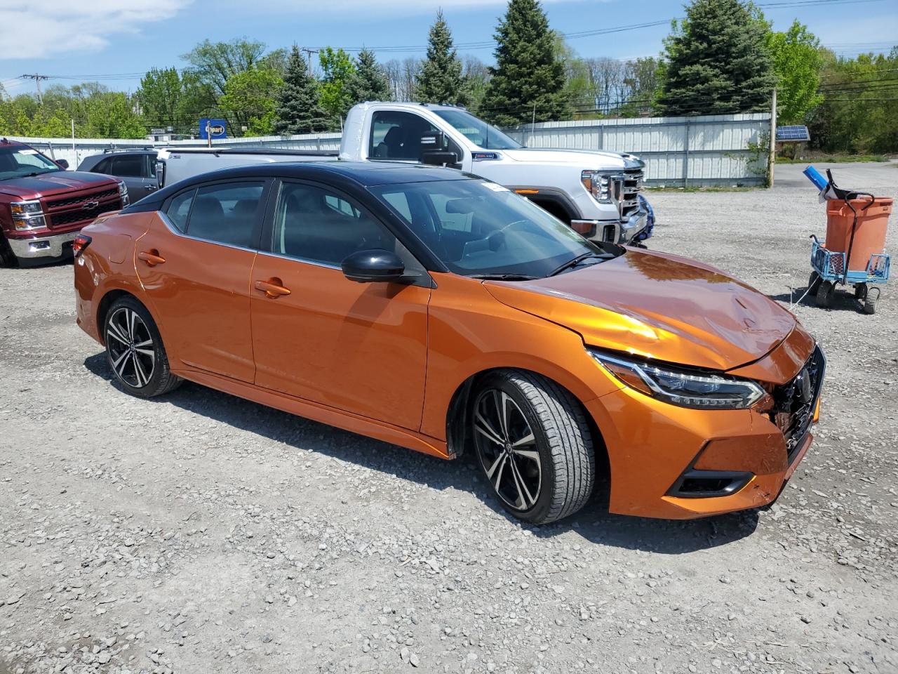 2020 Nissan Sentra Sr vin: 3N1AB8DV5LY287545