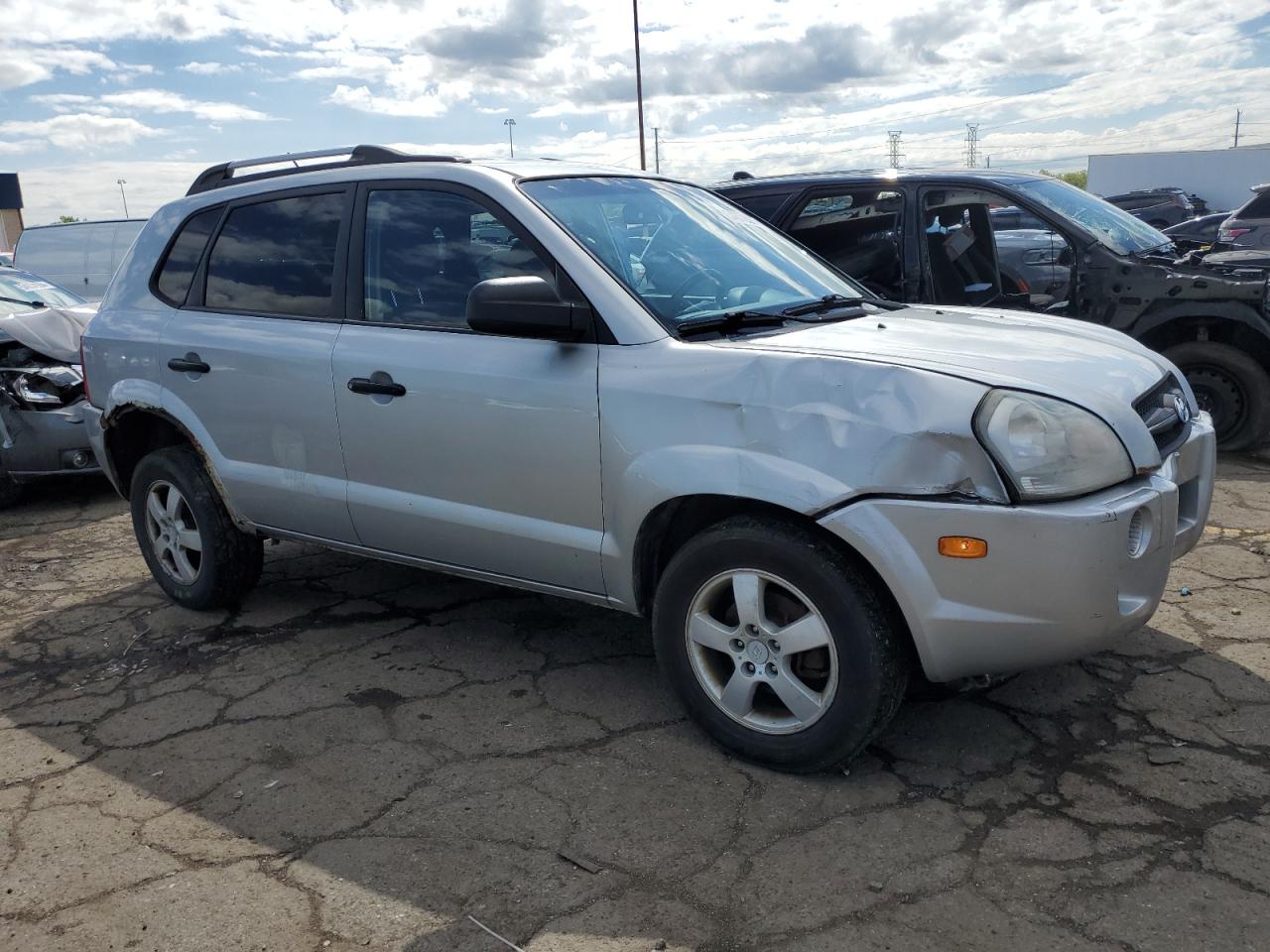 KM8JM12B47U490454 2007 Hyundai Tucson Gls