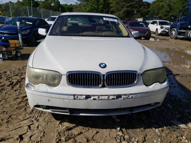 2005 BMW 745 Li VIN: WBAGN63575DS57437 Lot: 52394184