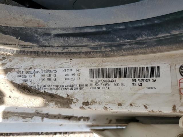 2008 Dodge Avenger R/T VIN: 1B3LC76M08N664743 Lot: 56449674