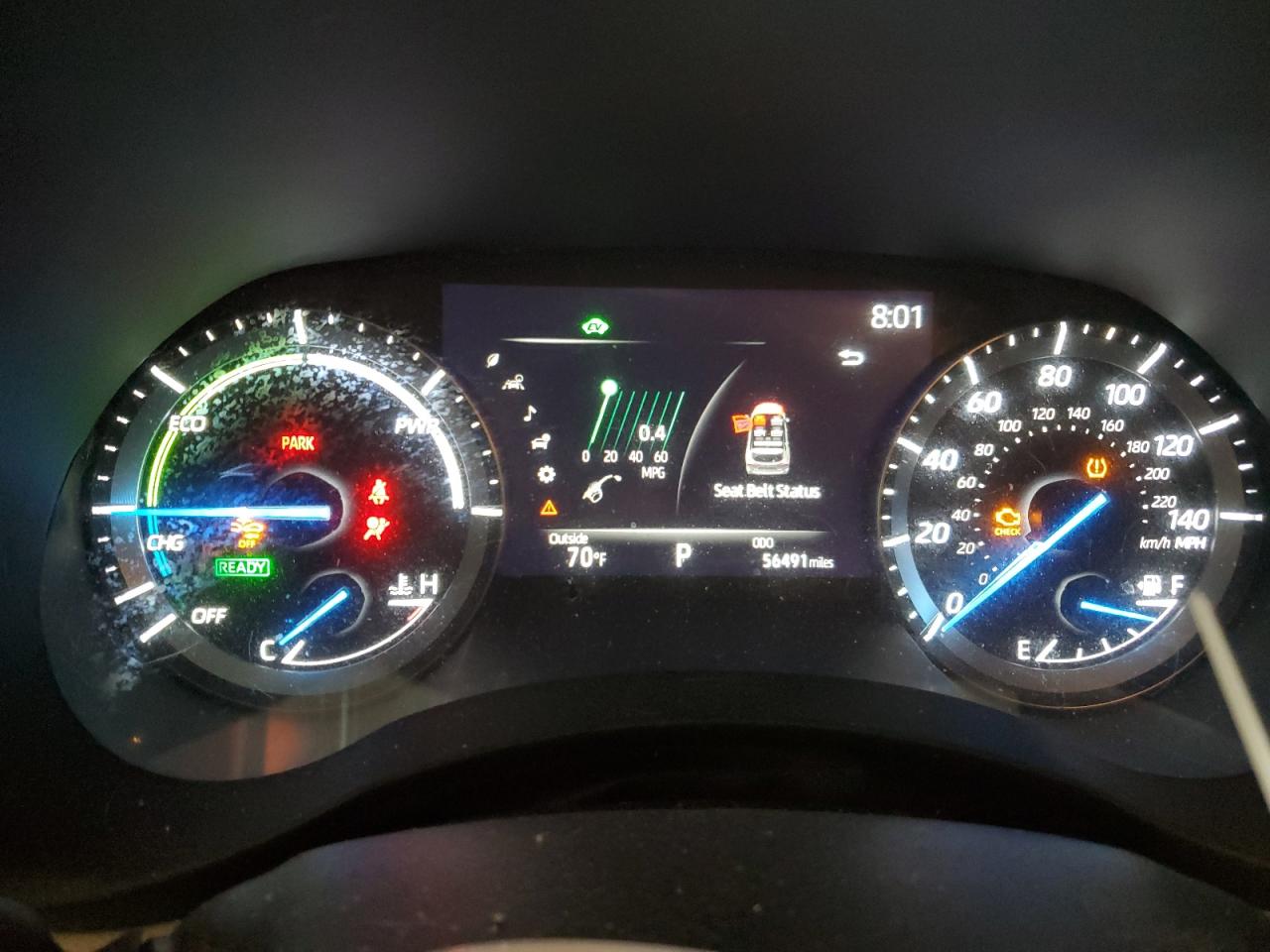 5TDEBRCH7MS019363 2021 Toyota Highlander Hybrid Platinum