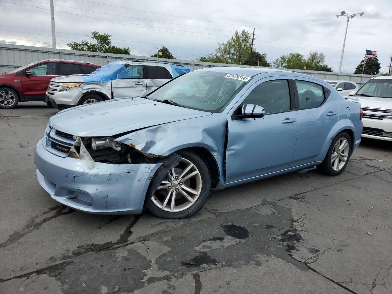 1C3CDZCB3DN757412 2013 Dodge Avenger Sxt