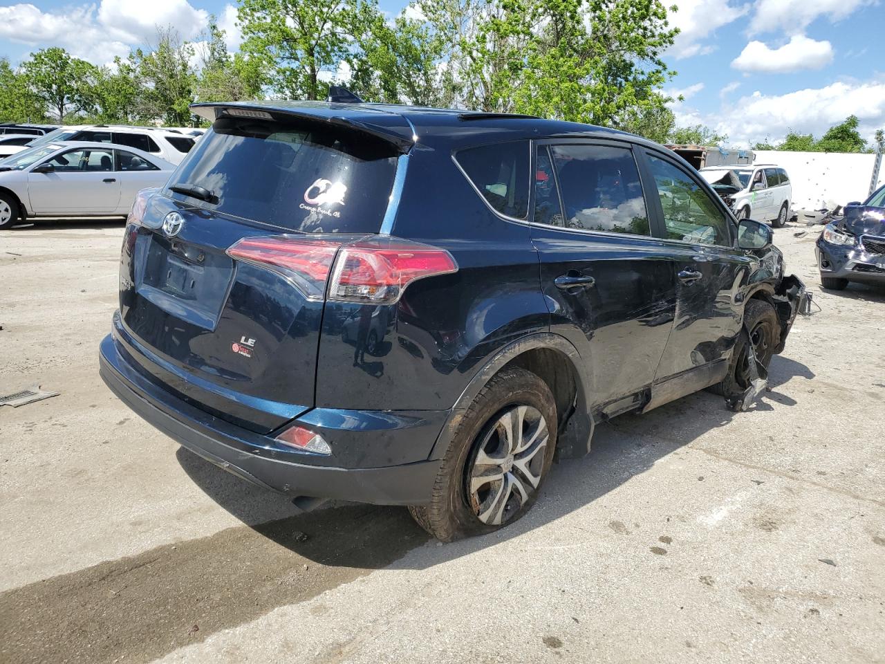 Lot #2754215159 2017 TOYOTA RAV4 LE