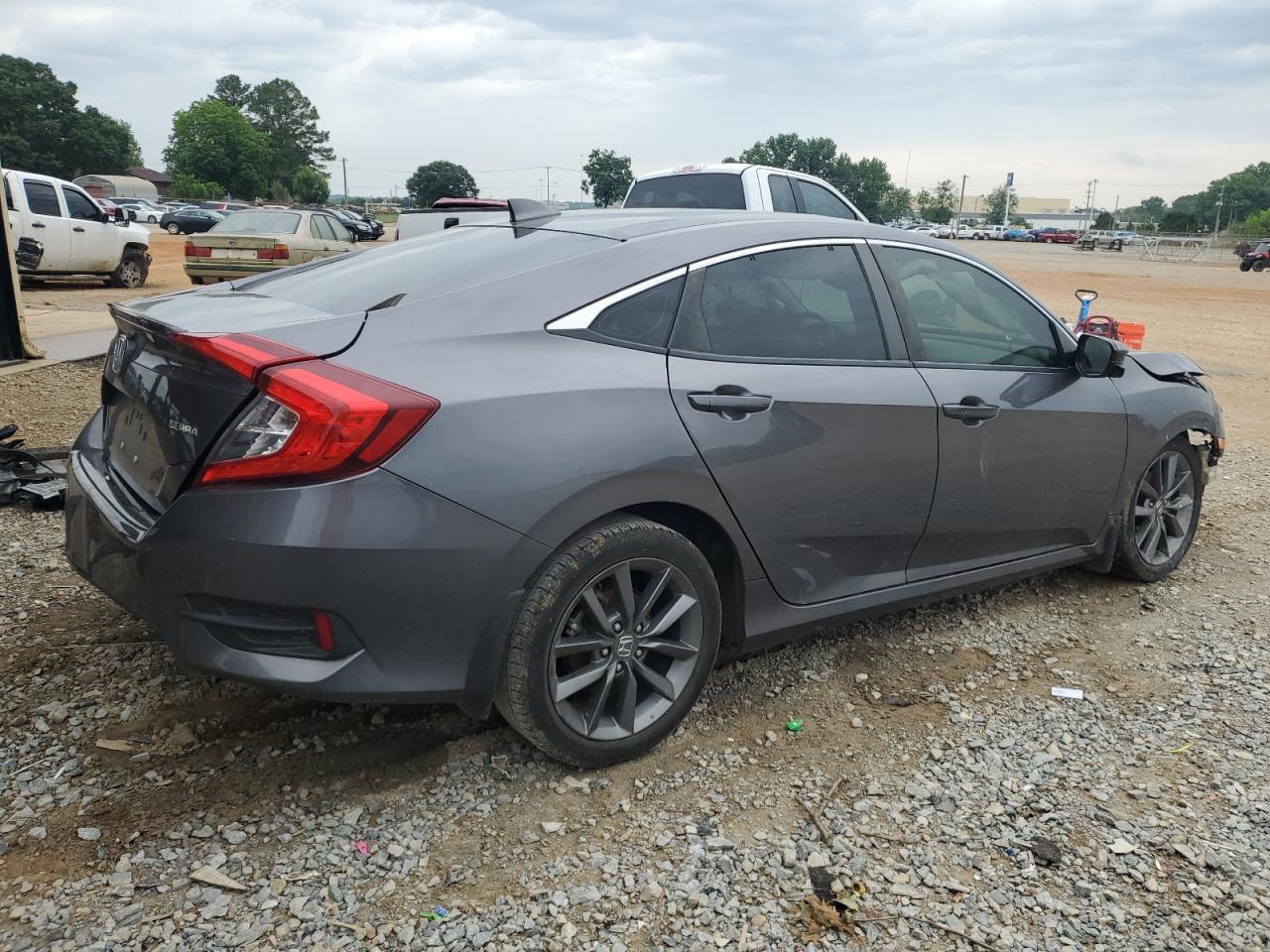 2019 Honda Civic Ex vin: JHMFC1F34KX011262