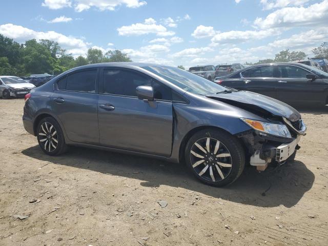 Vin: 19xfb2f92fe230791, lot: 56996584, honda civic exl 20154