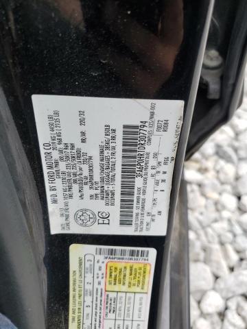 2013 Ford Fusion Se VIN: 3FA6P0HR1DR307794 Lot: 54702214