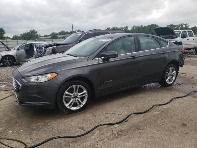 VIN 3FA6P0UU6JR148728 2018 Ford Fusion, S Hybrid no.1