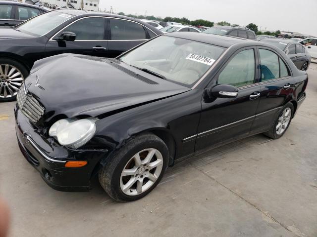 Lot #2555769796 2007 MERCEDES-BENZ C 350 salvage car