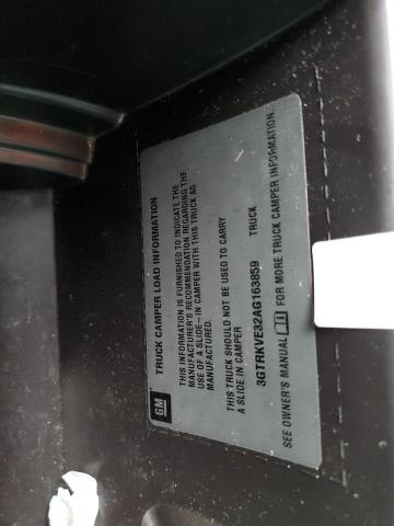 2010 GMC Sierra K1500 Sle VIN: 3GTRKVE32AG163859 Lot: 56390034