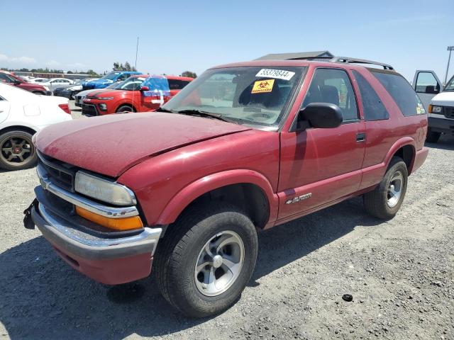 Lot #2551863606 2001 CHEVROLET BLAZER salvage car