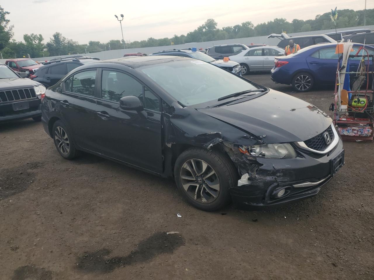 2HGFB2F96DH532202 2013 Honda Civic Exl