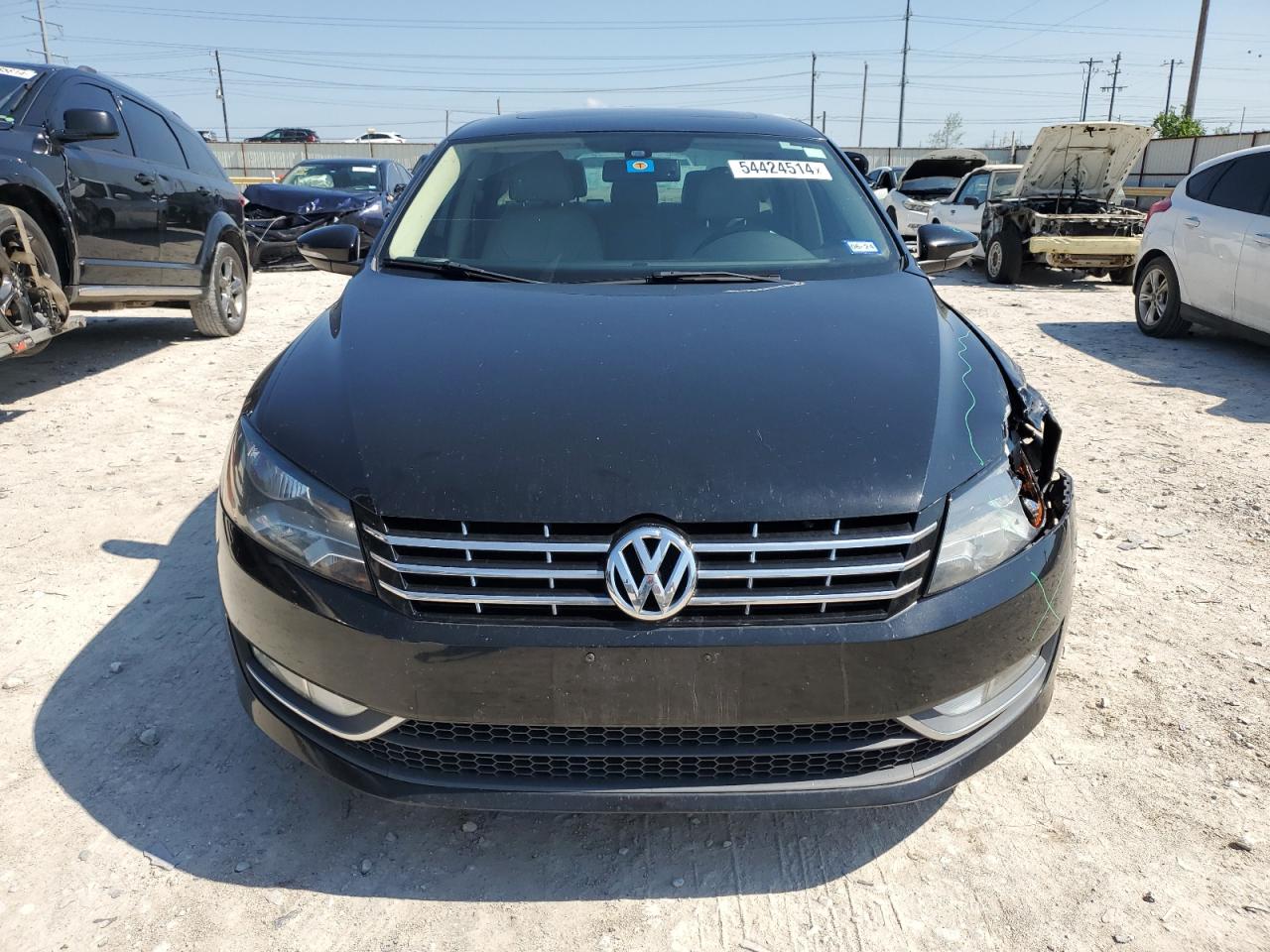 1VWCN7A3XCC050954 2012 Volkswagen Passat Sel