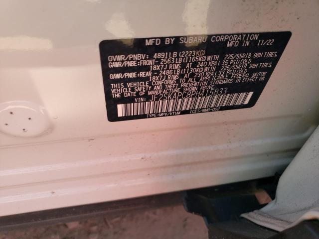 2023 SUBARU FORESTER L - JF2SKAPC8PH415833