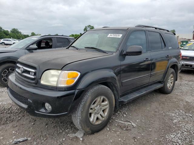 2003 Toyota Sequoia Limited VIN: 5TDZT38A43S173616 Lot: 54755534