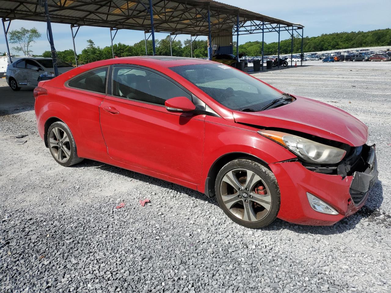 KMHDH6AE3DU001869 2013 Hyundai Elantra Coupe Gs