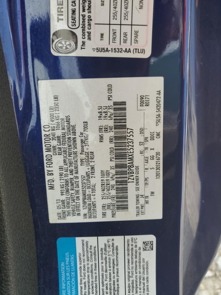 1ZVBP8AMXE5237557 2014 Ford Mustang