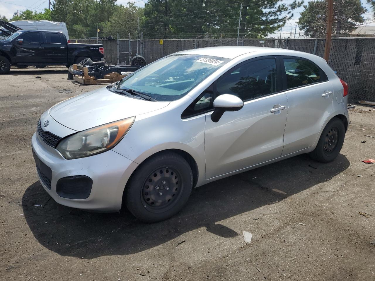 2012 Kia Rio Lx vin: KNADM5A37C6013161