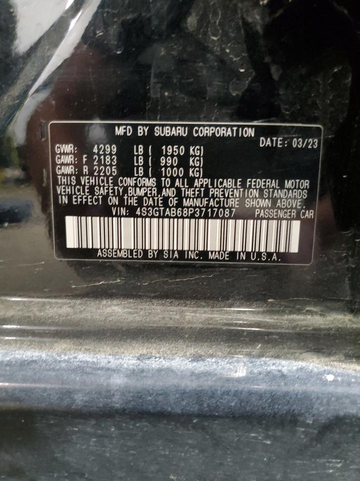 4S3GTAB68P3717087 2023 Subaru Impreza