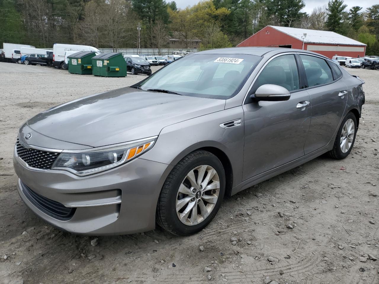 5XXGU4L33GG084033 2016 Kia Optima Ex