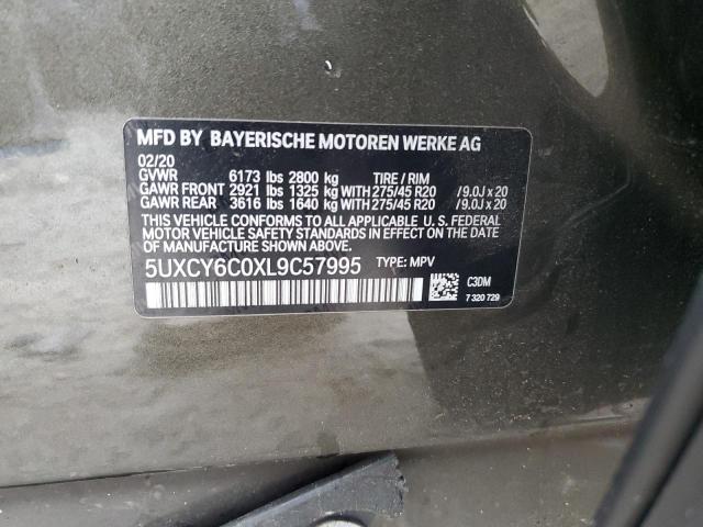 5UXCY6C0XL9C57995 BMW X6 XDRIVE4 12