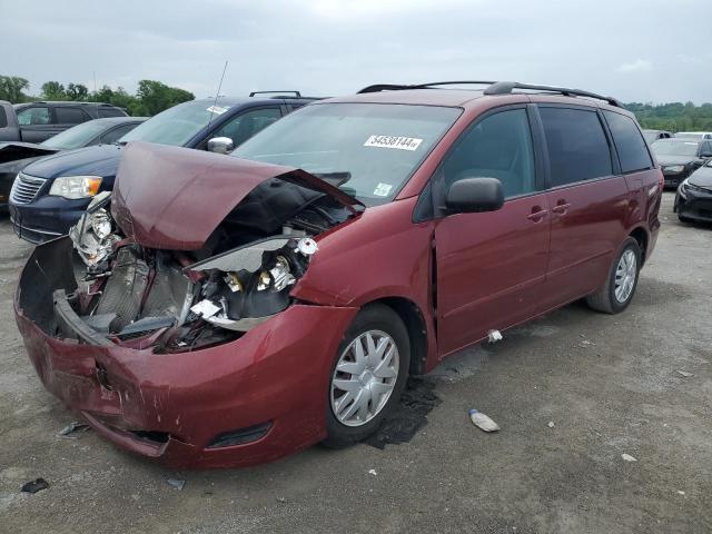 Lot #2533659095 2008 TOYOTA SIENNA CE salvage car