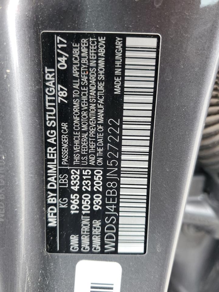 2018 Mercedes-Benz Cla 250 vin: WDDSJ4EB8JN527222