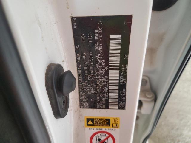 2018 Toyota Highlander Limited VIN: 5TDDZRFH7JS831213 Lot: 56815824