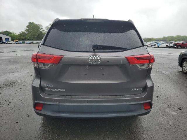 VIN 5TDBZRFH7KS952123 2019 Toyota Highlander, LE no.6