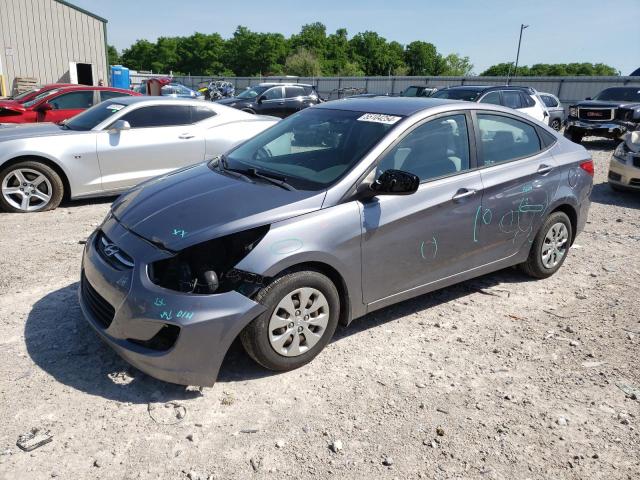 2017 Hyundai Accent Se VIN: KMHCT4AE7HU327646 Lot: 55104254