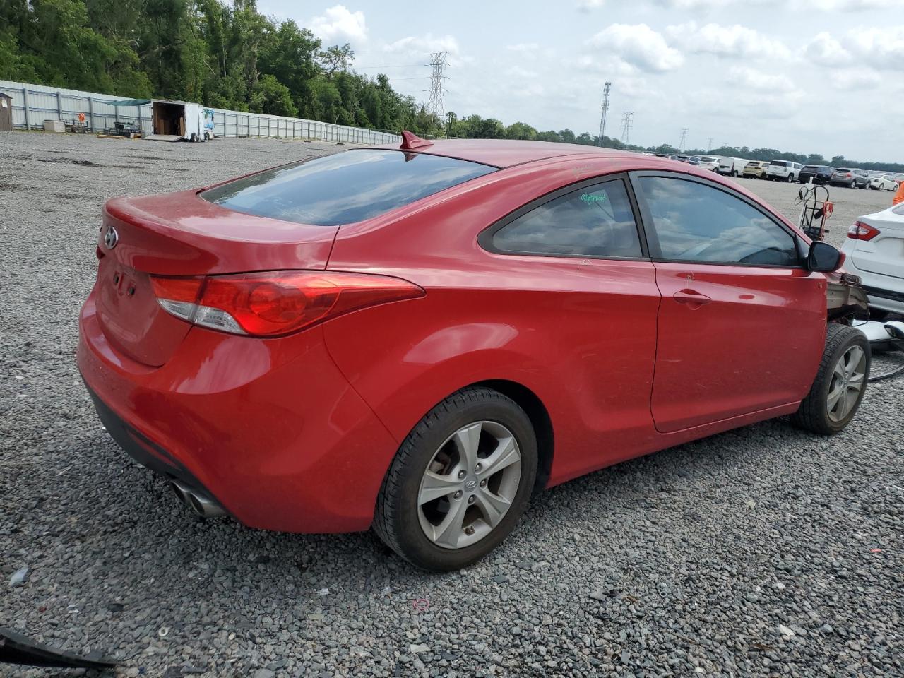 KMHDH6AE3DU015383 2013 Hyundai Elantra Coupe Gs