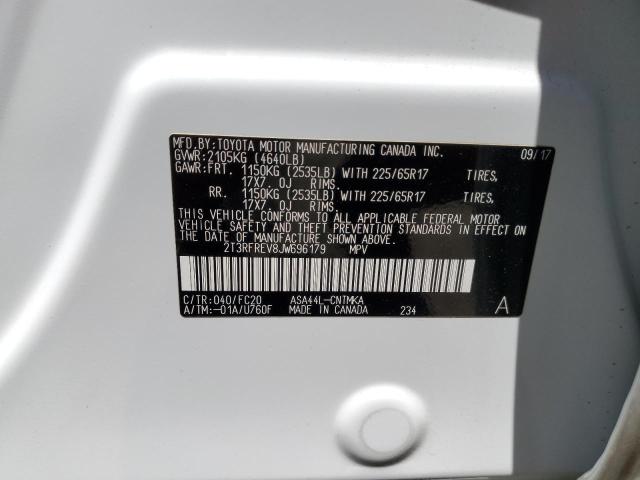 2018 TOYOTA RAV4 ADVEN - 2T3RFREV8JW696179