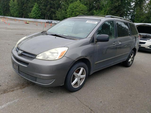 Lot #2545045286 2005 TOYOTA SIENNA LE salvage car