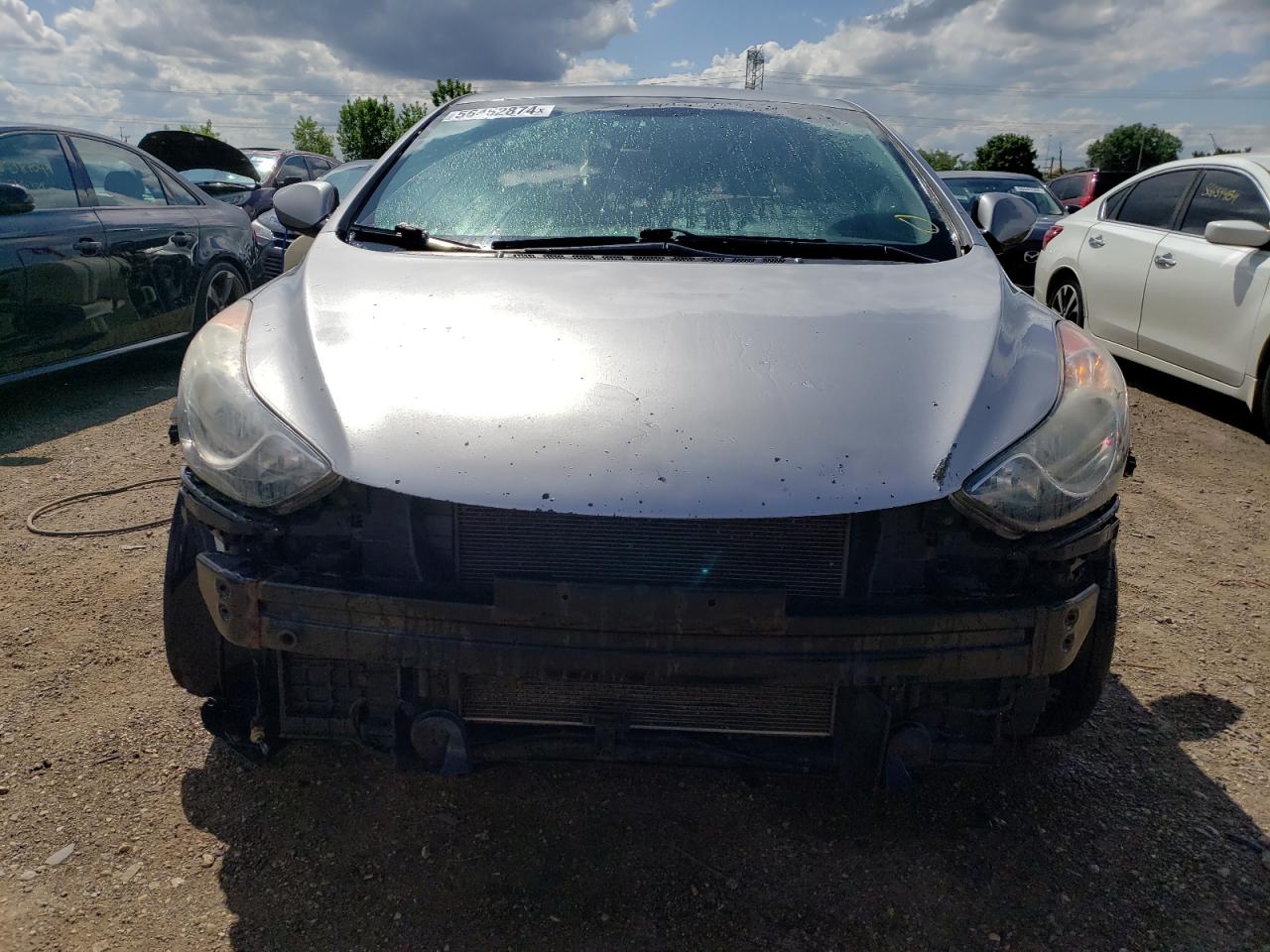 KMHDH4AE1DU935663 2013 Hyundai Elantra Gls