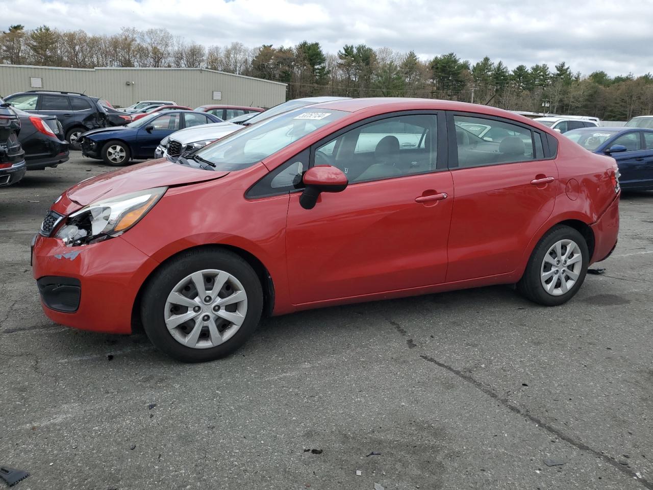 KNADM4A31E6407364 2014 Kia Rio Lx