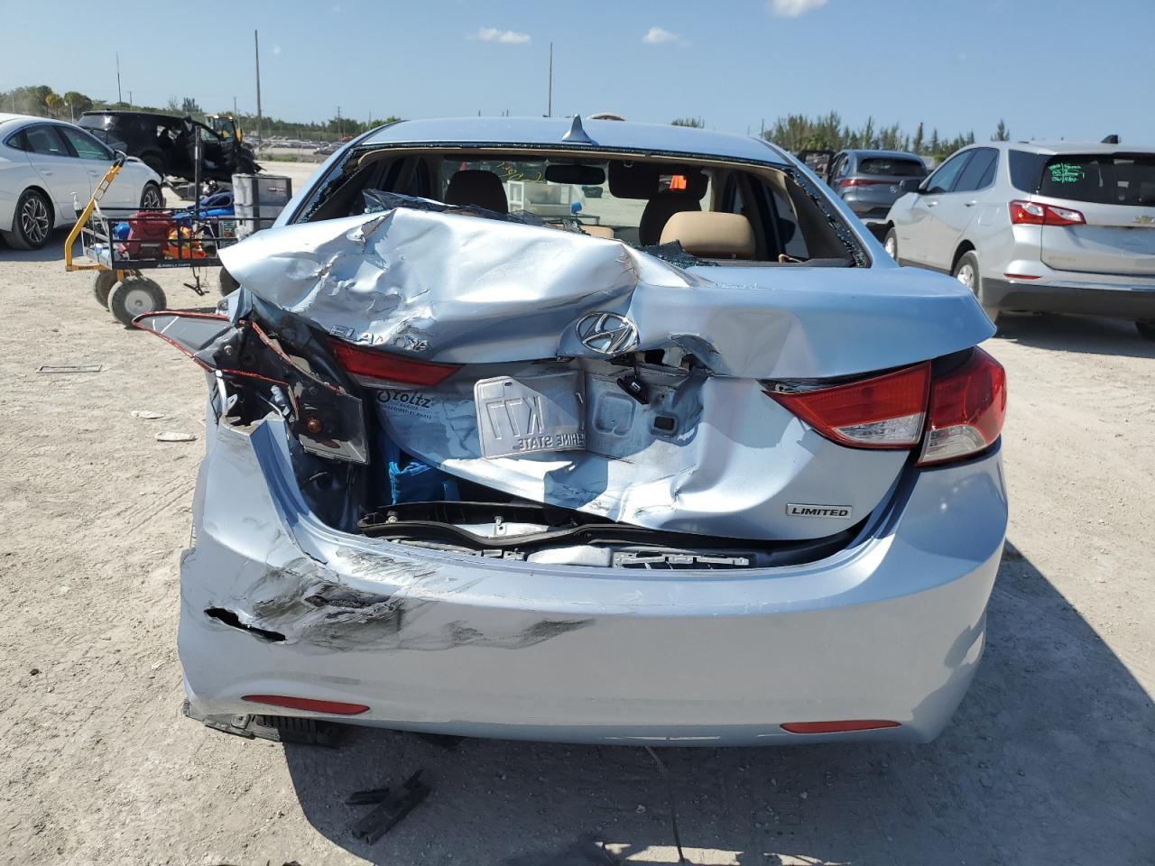 KMHDH4AE8CU222886 2012 Hyundai Elantra Gls