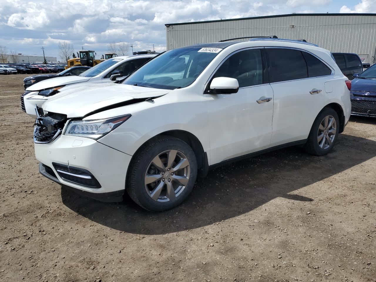 5FRYD4H89EB504207 2014 Acura Mdx Advance