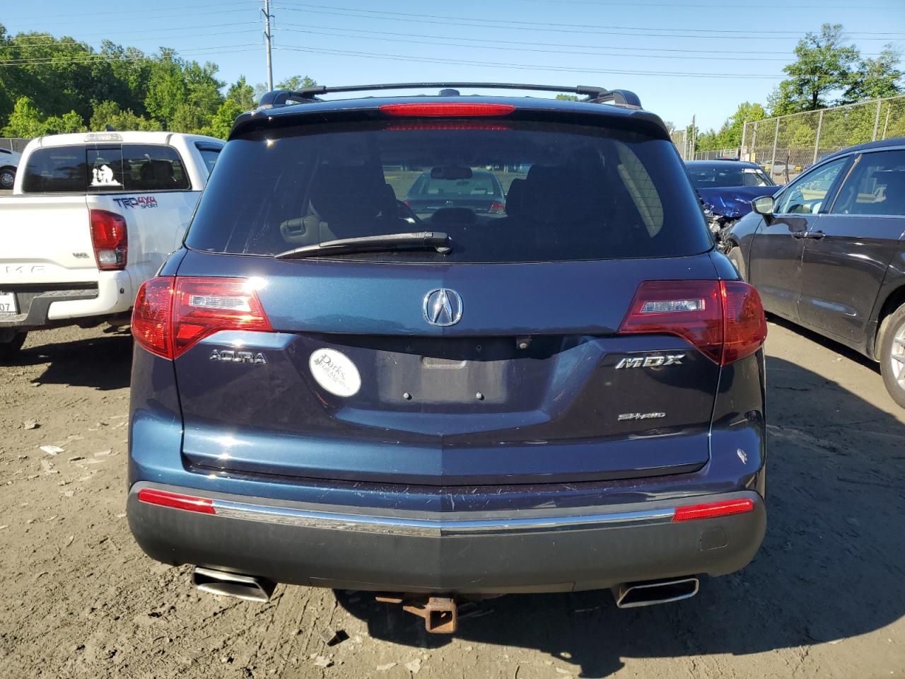 2HNYD2H6XBH506973 2011 Acura Mdx Technology