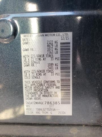 2016 NISSAN ROGUE S - 5N1AT2MV4GC786385