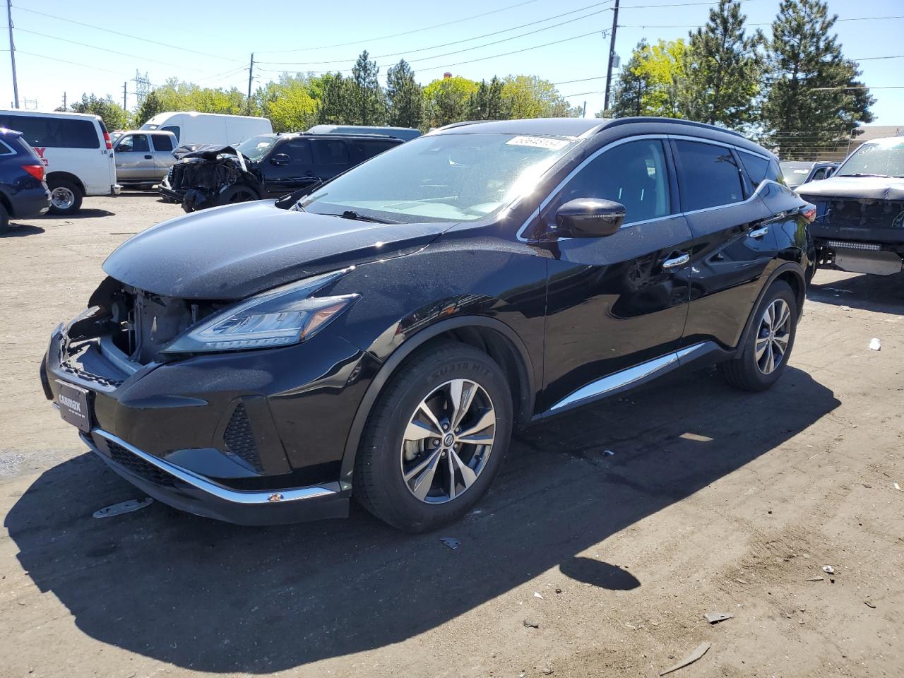 2020 Nissan Murano Sv vin: 5N1AZ2BS4LN146232