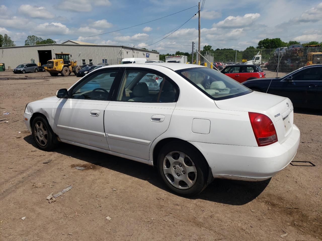 KMHDN45D51U071447 2001 Hyundai Elantra Gls