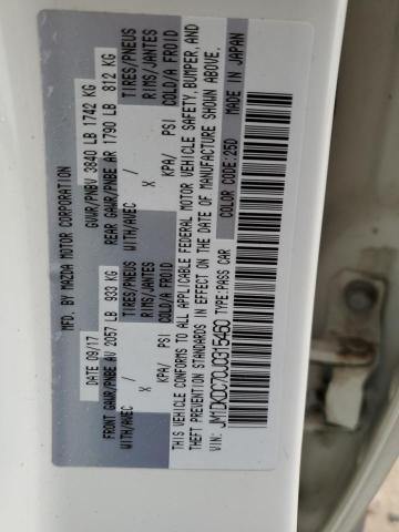 2018 Mazda Cx-3 Touring VIN: JM1DKDC70J0315460 Lot: 56734994