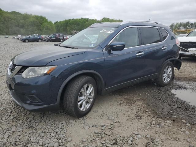 2015 Nissan Rogue S VIN: KNMAT2MV1FP530782 Lot: 53300054