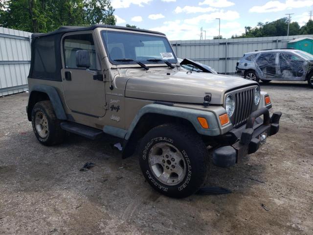 2002 Jeep Wrangler / Tj Sport VIN: 1J4FA49S32P773360 Lot: 54455664