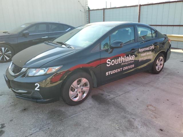 Vin: 19xfb2f54de073484, lot: 55104854, honda civic lx 20131
