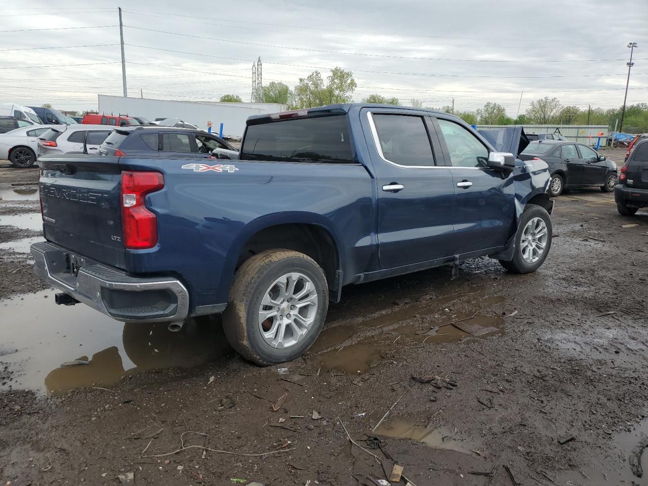 2023 Chevrolet Silverado K1500 Ltz vin: 1GCUDGED7PZ109460