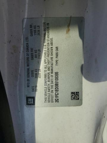 2011 Chevrolet Camaro Lt VIN: 2G1FC1ED0B9108395 Lot: 55621114