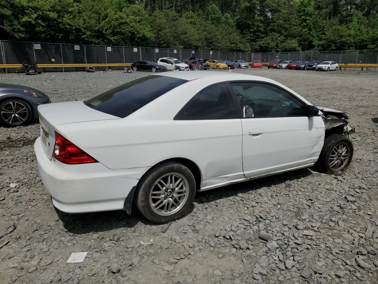 Lot #2619098635 2005 HONDA CIVIC LX