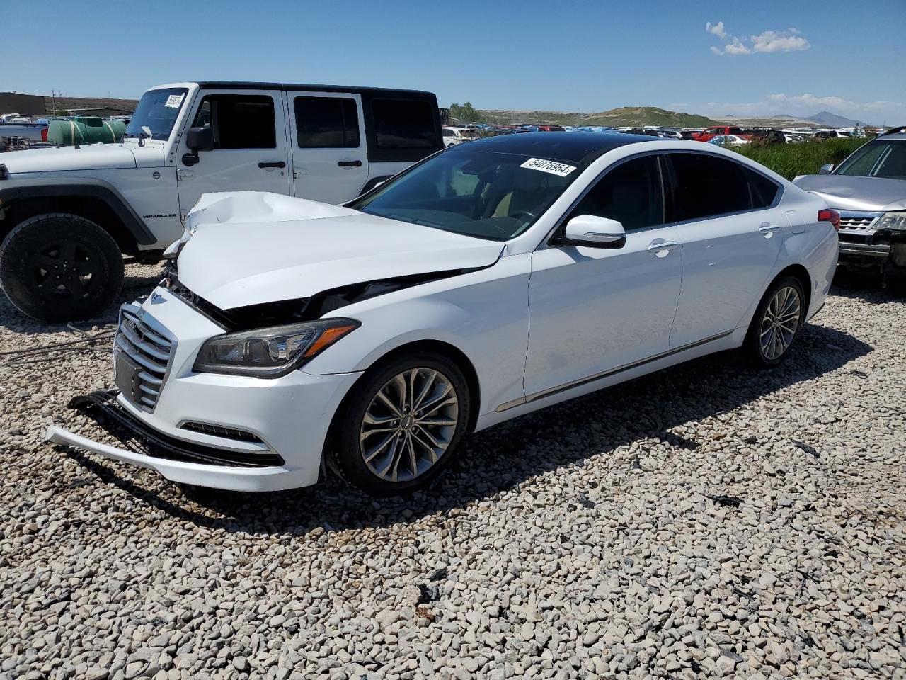 KMHGN4JE8FU018387 2015 Hyundai Genesis 3.8L